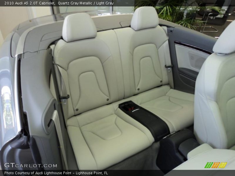  2010 A5 2.0T Cabriolet Light Gray Interior
