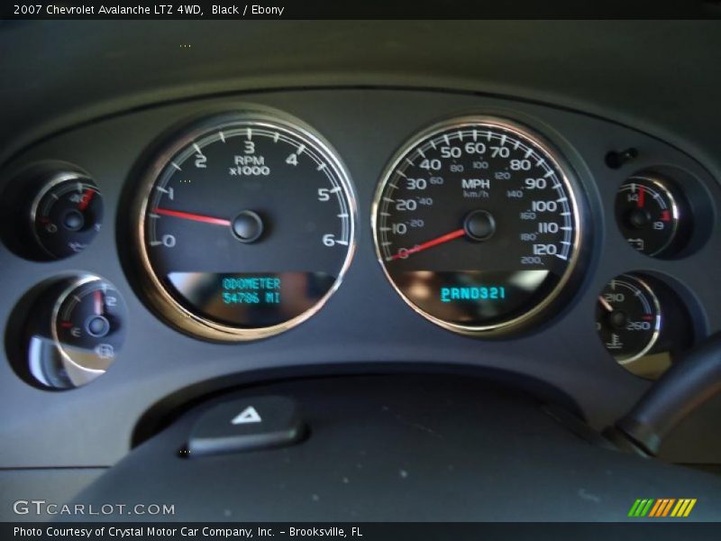 Black / Ebony 2007 Chevrolet Avalanche LTZ 4WD