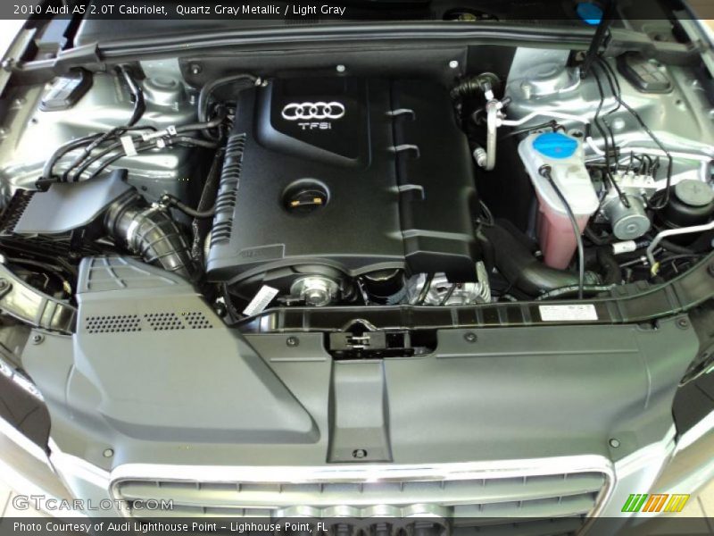 2010 A5 2.0T Cabriolet Engine - 2.0 Liter FSI Turbocharged DOHC 16-Valve VVT 4 Cylinder