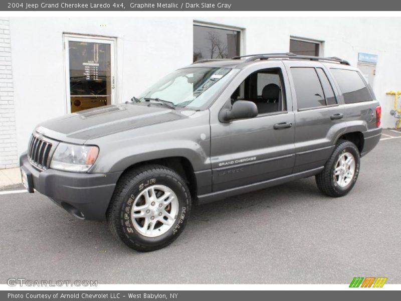 Graphite Metallic / Dark Slate Gray 2004 Jeep Grand Cherokee Laredo 4x4