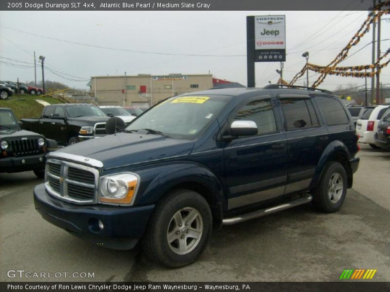 Atlantic Blue Pearl / Medium Slate Gray 2005 Dodge Durango SLT 4x4