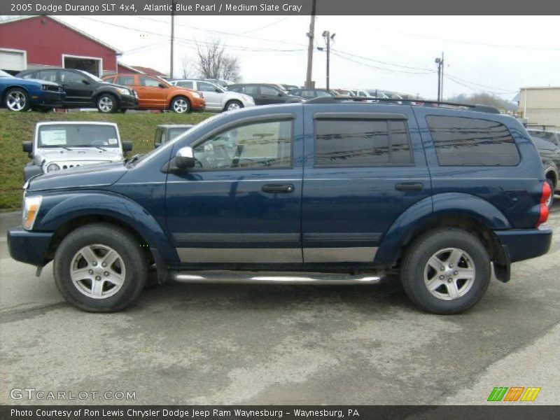 Atlantic Blue Pearl / Medium Slate Gray 2005 Dodge Durango SLT 4x4