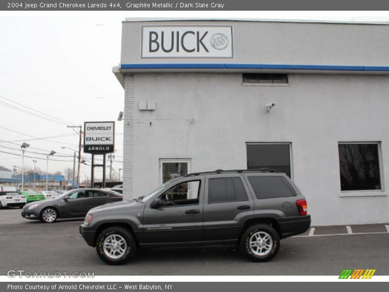 Graphite Metallic / Dark Slate Gray 2004 Jeep Grand Cherokee Laredo 4x4