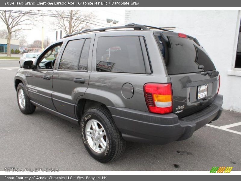 Graphite Metallic / Dark Slate Gray 2004 Jeep Grand Cherokee Laredo 4x4