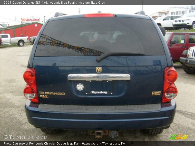 Atlantic Blue Pearl / Medium Slate Gray 2005 Dodge Durango SLT 4x4