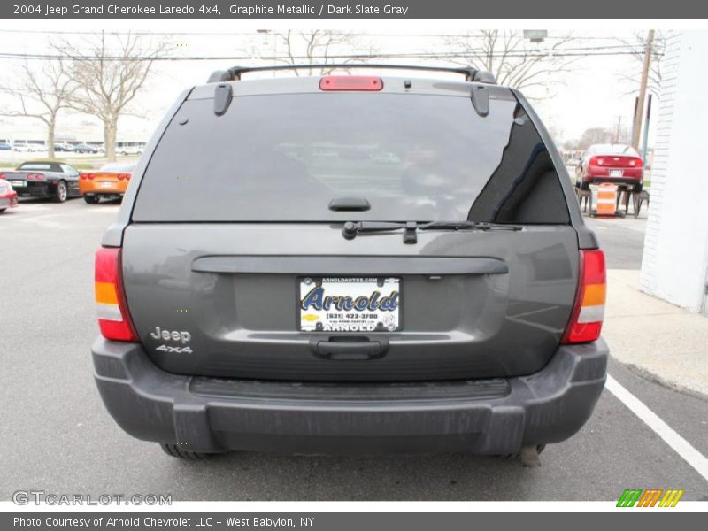 Graphite Metallic / Dark Slate Gray 2004 Jeep Grand Cherokee Laredo 4x4