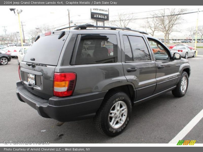 Graphite Metallic / Dark Slate Gray 2004 Jeep Grand Cherokee Laredo 4x4
