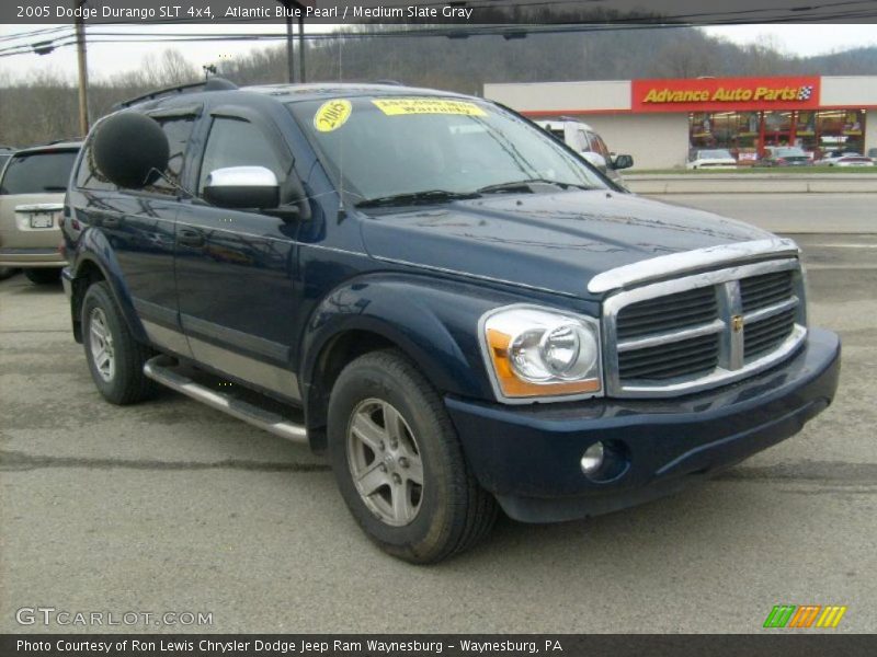 Atlantic Blue Pearl / Medium Slate Gray 2005 Dodge Durango SLT 4x4