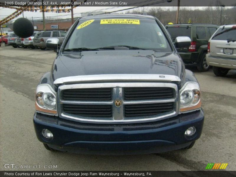 Atlantic Blue Pearl / Medium Slate Gray 2005 Dodge Durango SLT 4x4