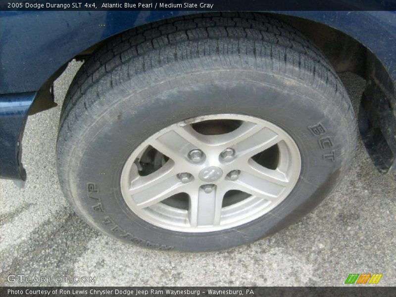 Atlantic Blue Pearl / Medium Slate Gray 2005 Dodge Durango SLT 4x4