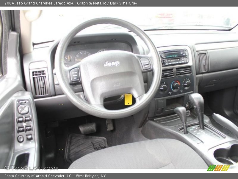 Graphite Metallic / Dark Slate Gray 2004 Jeep Grand Cherokee Laredo 4x4