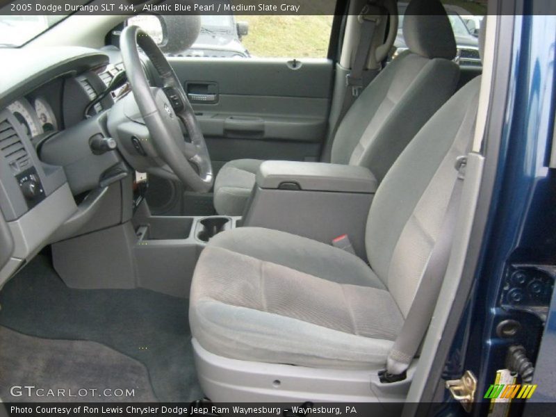 Atlantic Blue Pearl / Medium Slate Gray 2005 Dodge Durango SLT 4x4