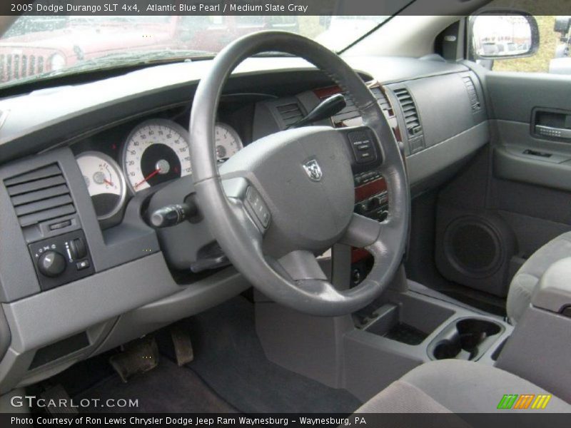 Atlantic Blue Pearl / Medium Slate Gray 2005 Dodge Durango SLT 4x4