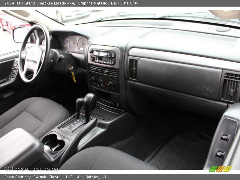 Graphite Metallic / Dark Slate Gray 2004 Jeep Grand Cherokee Laredo 4x4