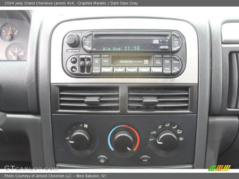 Graphite Metallic / Dark Slate Gray 2004 Jeep Grand Cherokee Laredo 4x4