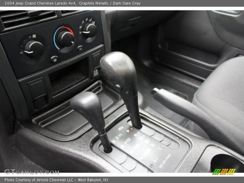 Graphite Metallic / Dark Slate Gray 2004 Jeep Grand Cherokee Laredo 4x4