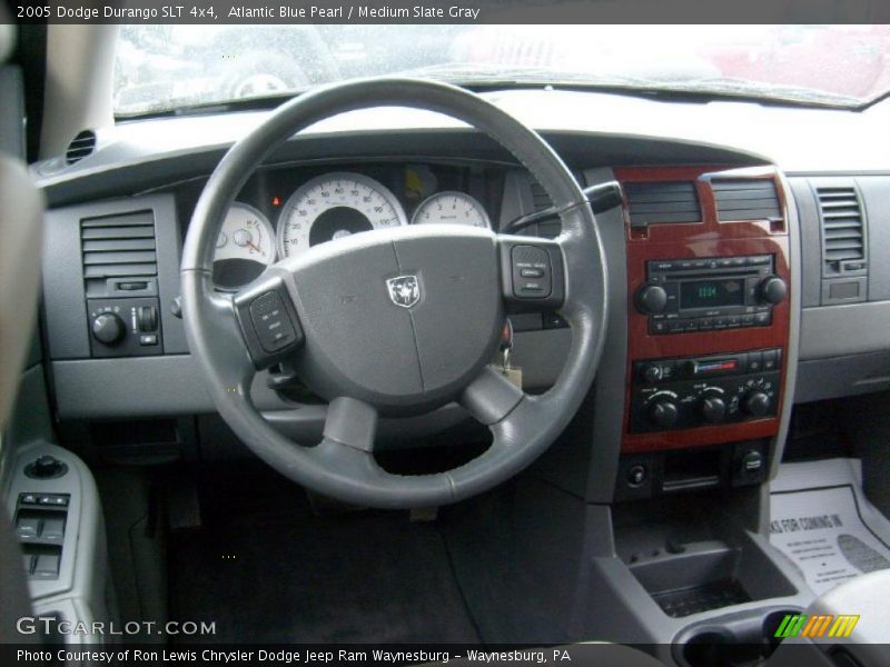 Atlantic Blue Pearl / Medium Slate Gray 2005 Dodge Durango SLT 4x4