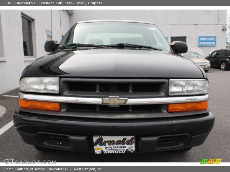 Black Onyx / Graphite 2003 Chevrolet S10 Extended Cab