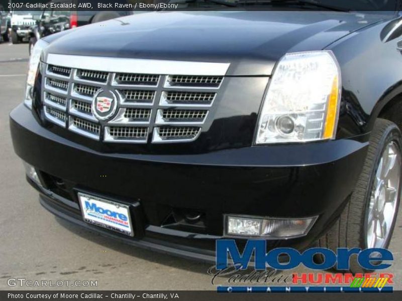 Black Raven / Ebony/Ebony 2007 Cadillac Escalade AWD