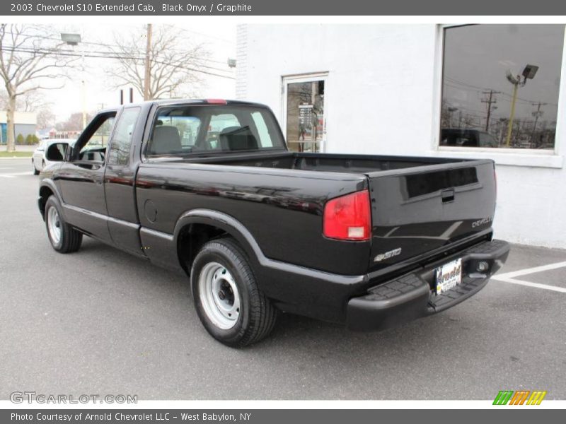 Black Onyx / Graphite 2003 Chevrolet S10 Extended Cab