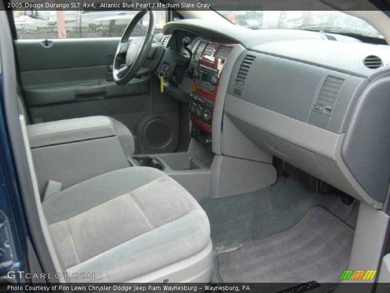 Atlantic Blue Pearl / Medium Slate Gray 2005 Dodge Durango SLT 4x4