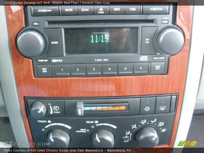 Controls of 2005 Durango SLT 4x4