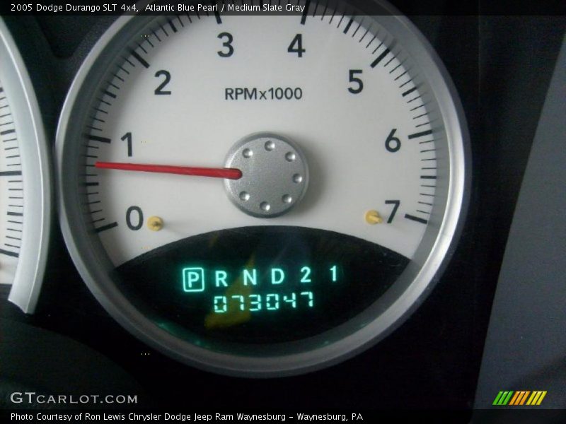 Atlantic Blue Pearl / Medium Slate Gray 2005 Dodge Durango SLT 4x4