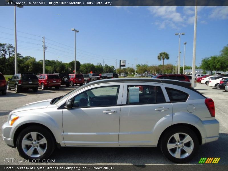 Bright Silver Metallic / Dark Slate Gray 2010 Dodge Caliber SXT