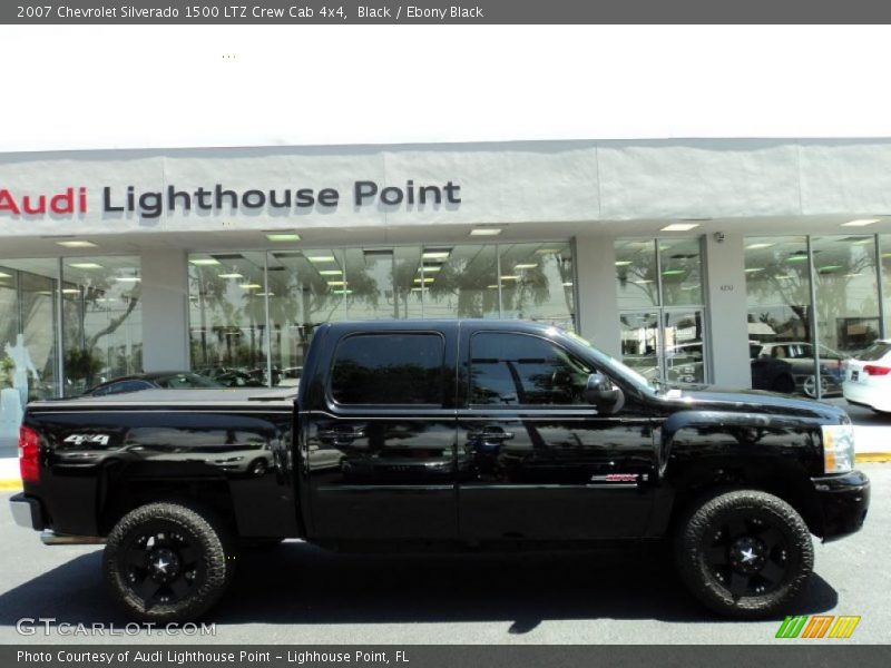 Black / Ebony Black 2007 Chevrolet Silverado 1500 LTZ Crew Cab 4x4