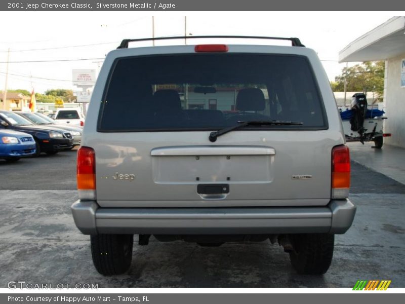 Silverstone Metallic / Agate 2001 Jeep Cherokee Classic