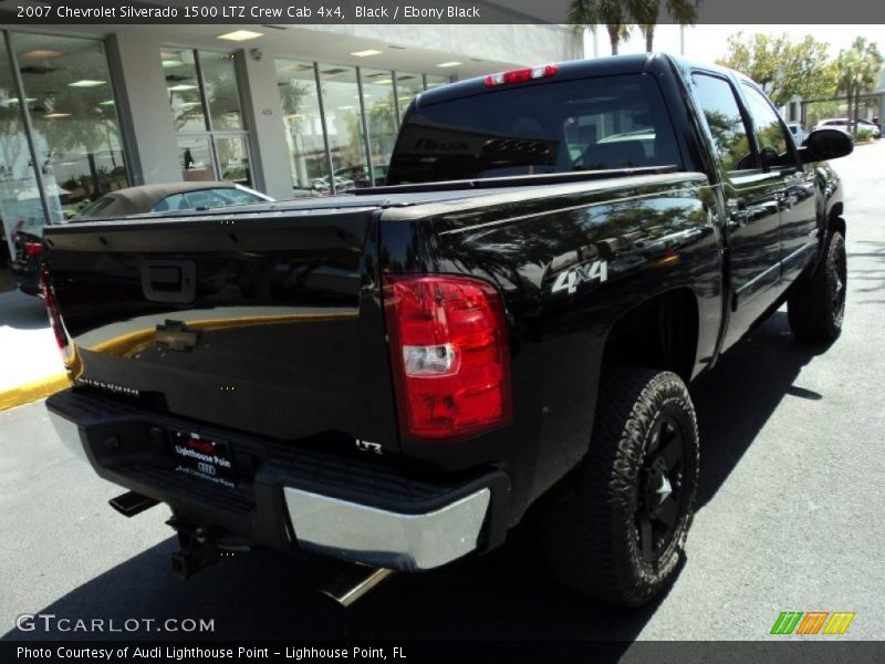 Black / Ebony Black 2007 Chevrolet Silverado 1500 LTZ Crew Cab 4x4