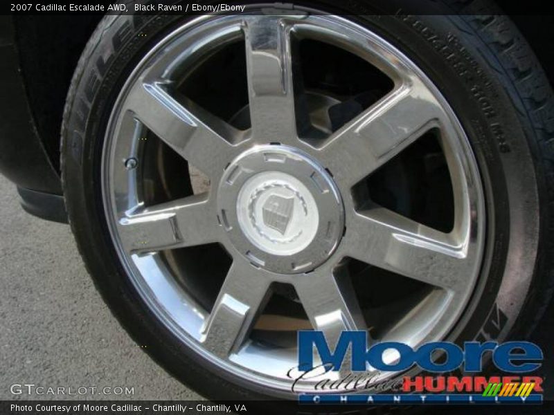 Black Raven / Ebony/Ebony 2007 Cadillac Escalade AWD