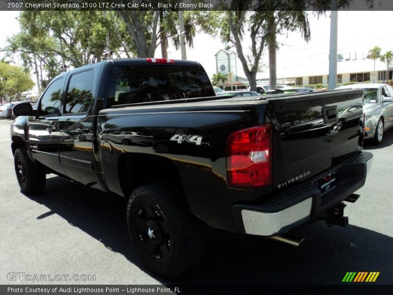 Black / Ebony Black 2007 Chevrolet Silverado 1500 LTZ Crew Cab 4x4