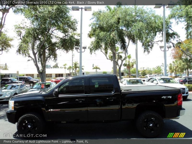 Black / Ebony Black 2007 Chevrolet Silverado 1500 LTZ Crew Cab 4x4
