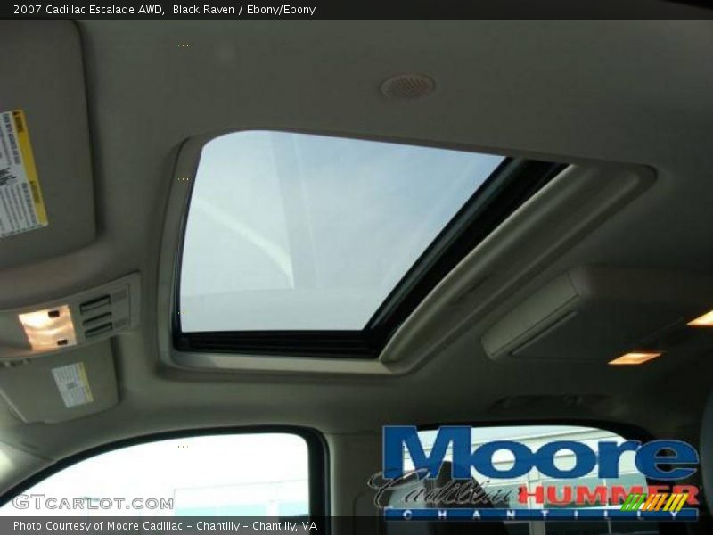 Black Raven / Ebony/Ebony 2007 Cadillac Escalade AWD
