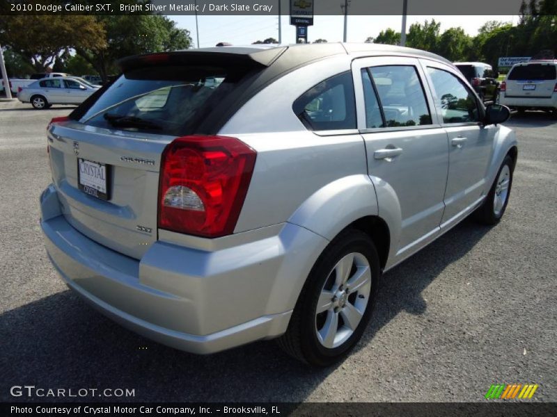 Bright Silver Metallic / Dark Slate Gray 2010 Dodge Caliber SXT