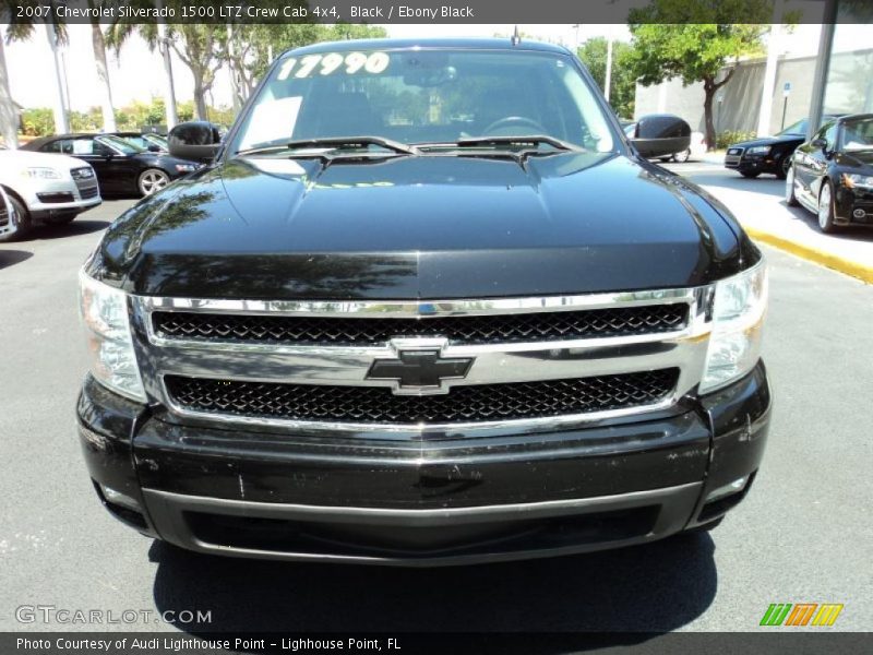 Black / Ebony Black 2007 Chevrolet Silverado 1500 LTZ Crew Cab 4x4