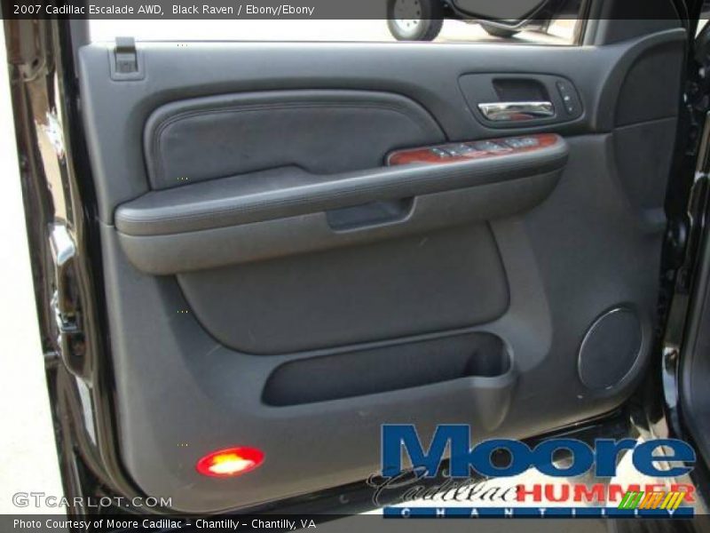 Black Raven / Ebony/Ebony 2007 Cadillac Escalade AWD