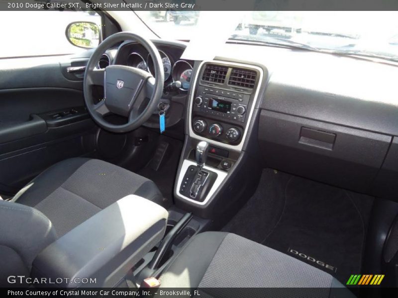 Bright Silver Metallic / Dark Slate Gray 2010 Dodge Caliber SXT