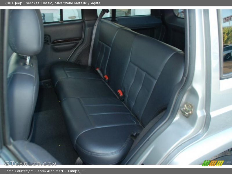 Silverstone Metallic / Agate 2001 Jeep Cherokee Classic