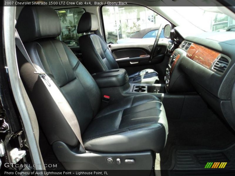 Black / Ebony Black 2007 Chevrolet Silverado 1500 LTZ Crew Cab 4x4