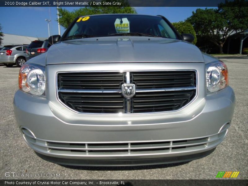 Bright Silver Metallic / Dark Slate Gray 2010 Dodge Caliber SXT