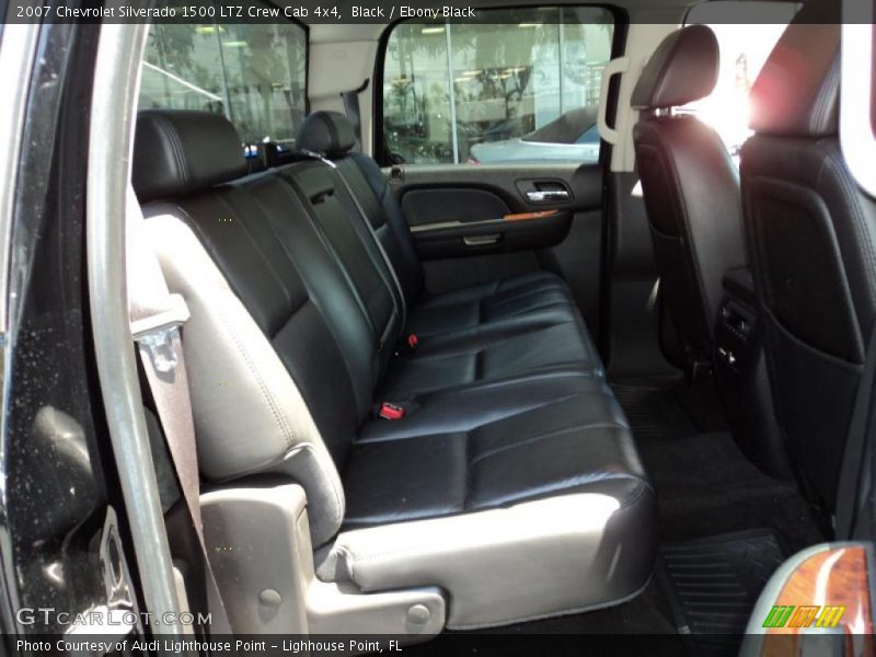 Black / Ebony Black 2007 Chevrolet Silverado 1500 LTZ Crew Cab 4x4