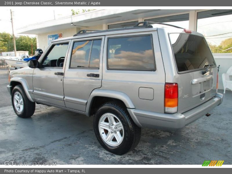 Silverstone Metallic / Agate 2001 Jeep Cherokee Classic