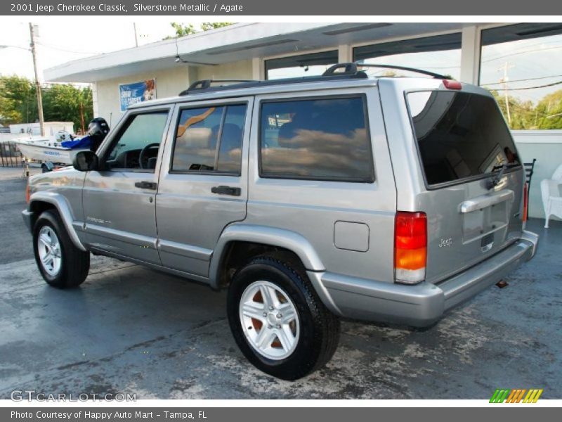 Silverstone Metallic / Agate 2001 Jeep Cherokee Classic