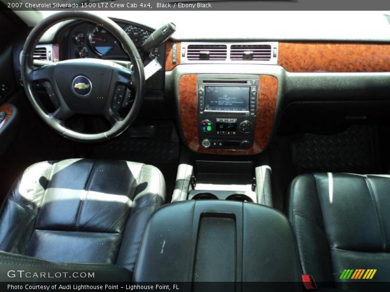 Black / Ebony Black 2007 Chevrolet Silverado 1500 LTZ Crew Cab 4x4