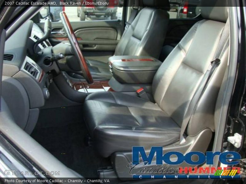 Black Raven / Ebony/Ebony 2007 Cadillac Escalade AWD