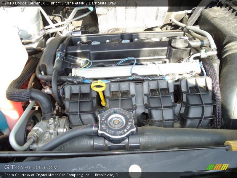 Bright Silver Metallic / Dark Slate Gray 2010 Dodge Caliber SXT