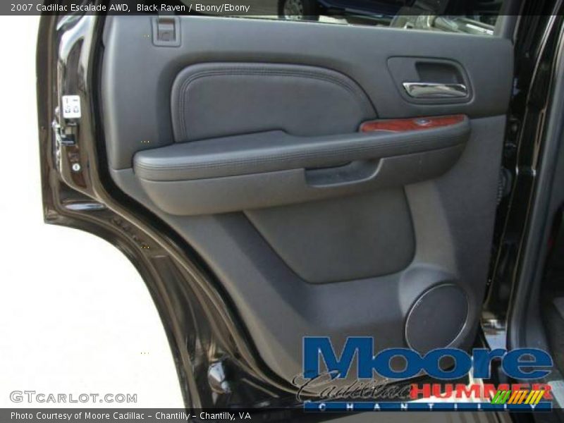 Black Raven / Ebony/Ebony 2007 Cadillac Escalade AWD