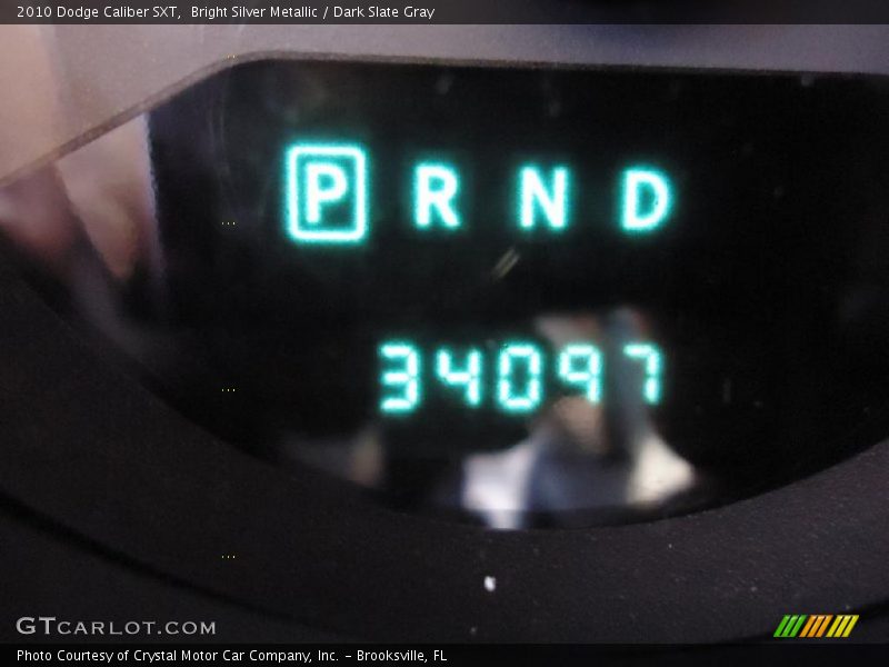 Bright Silver Metallic / Dark Slate Gray 2010 Dodge Caliber SXT
